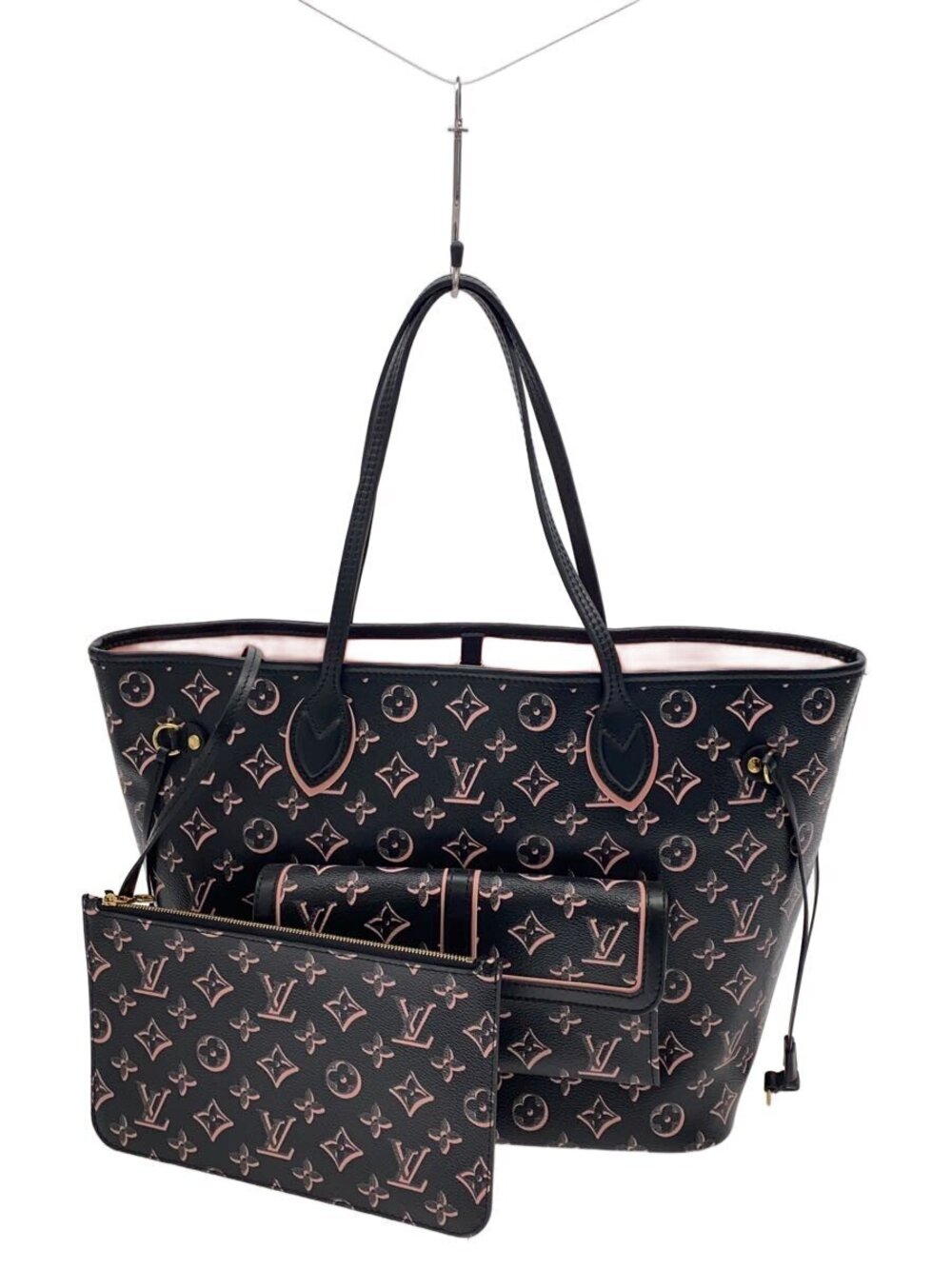 Louis Vuitton Fall You Neverfull Monogram Fall Black Pink